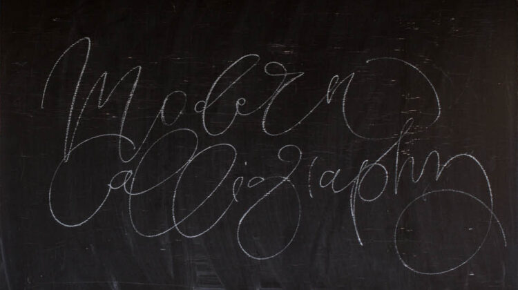 Modern Caligraphy – Ada Wilgatek na farmie KWIATY&MIUT