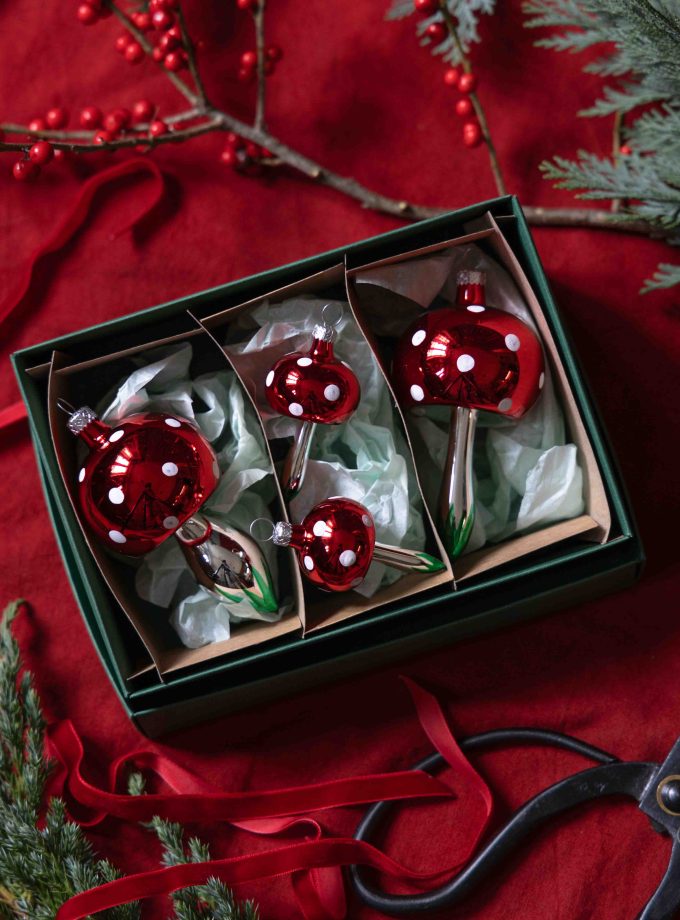 Zestaw bombek - MUCHOMORY 4