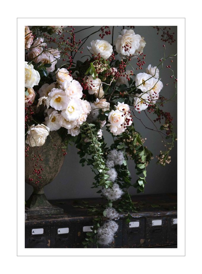 Pocztówka w kopercie RÓŻE